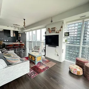 Cozy 2 Bedroom Boho North York Skyscraper Apartment